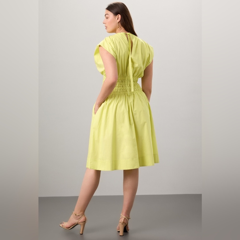 Eudon Choi Green Poplin Dress - Picture 8 of 13